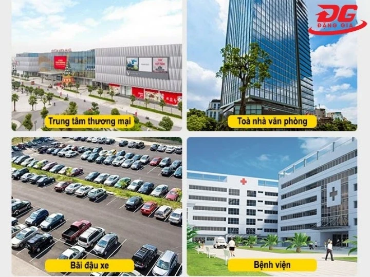 ứng dụng cổng Barrier BS-306-TIIIB