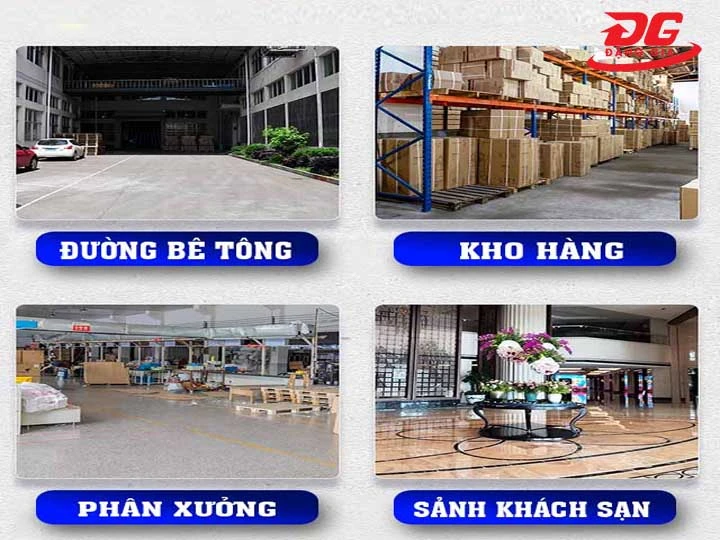 ứng dụng Máy hút bụi công nghiệp 80L