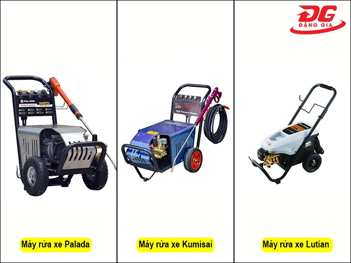 các thương hiệu máy rửa xe lớn tại Thái Nguyên