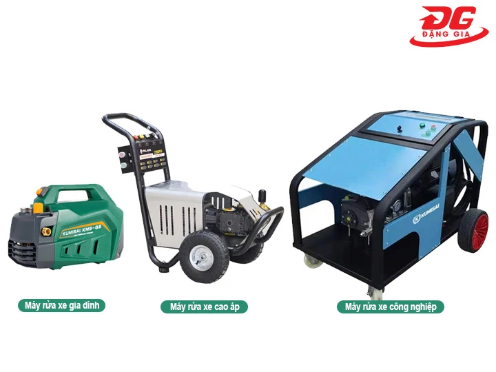 các mẫu máy rửa xe