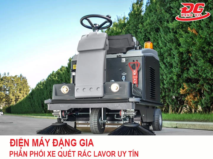 đặng gia bán xe quét rác Lavor uy tín