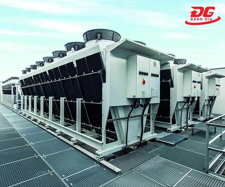 tháp giải nhiệt gió vận hành mượt mà
