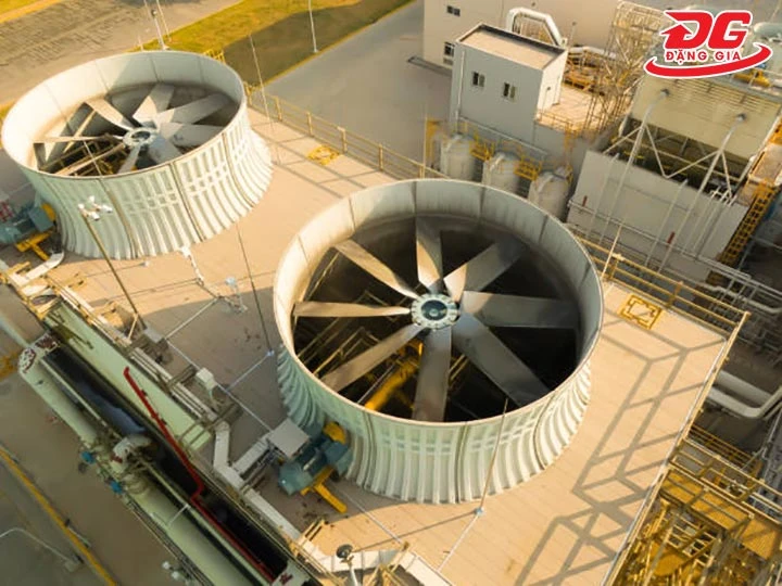 tháp giải nhiệt gió làm mát siêu nhanh