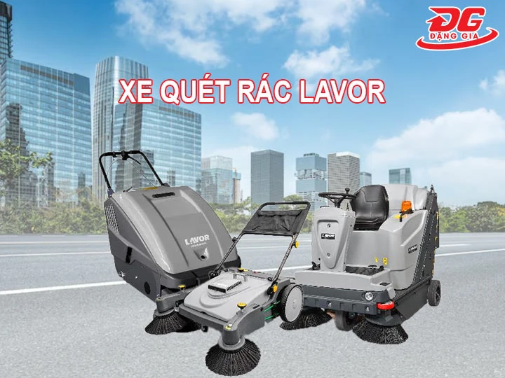 xe quét rác Lavor