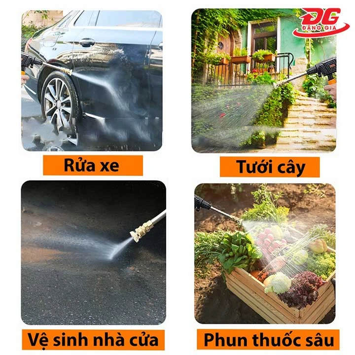 ứng dụng của máy rửa xe thái nguyên
