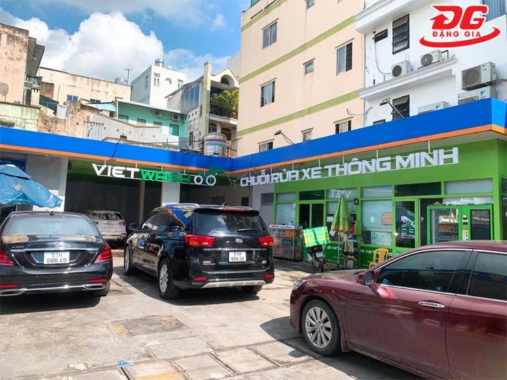 VietWash Car Spa chuỗi tiệm rửa xe thông minh