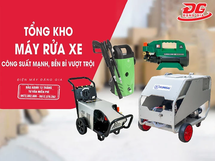 Đặng Gia cung cấp máy rửa xe Thái Nguyên uy tín