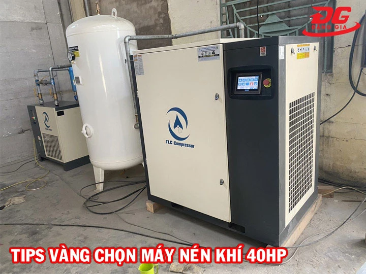 5 Tips vàng chọn mua máy nén hơi 40HP phù hợp