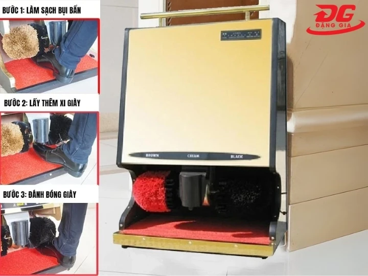 sử dụng máy đánh giày Brother Apus A8 bền