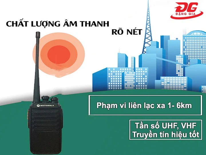 Bộ đàm Motorola GP-6288Plus liên lạc xa