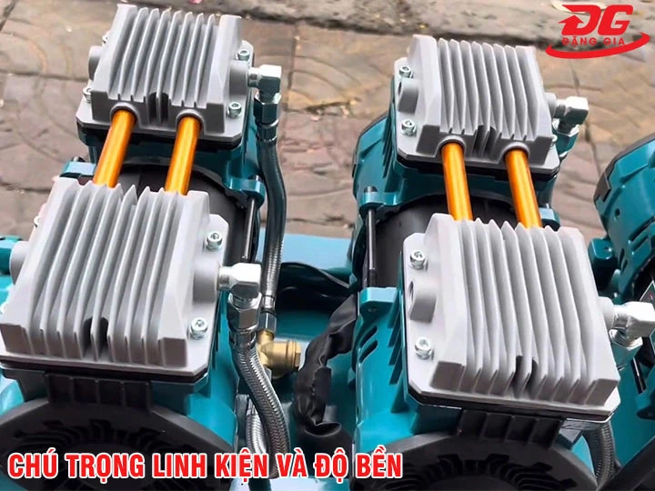 mua máy nén khí 4 đầu có độ bền cao