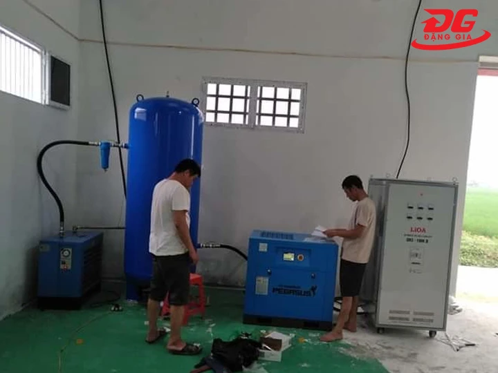 Đặng Gia - Địa chỉ PP máy nén khí 40HP uy tín, chất lượng