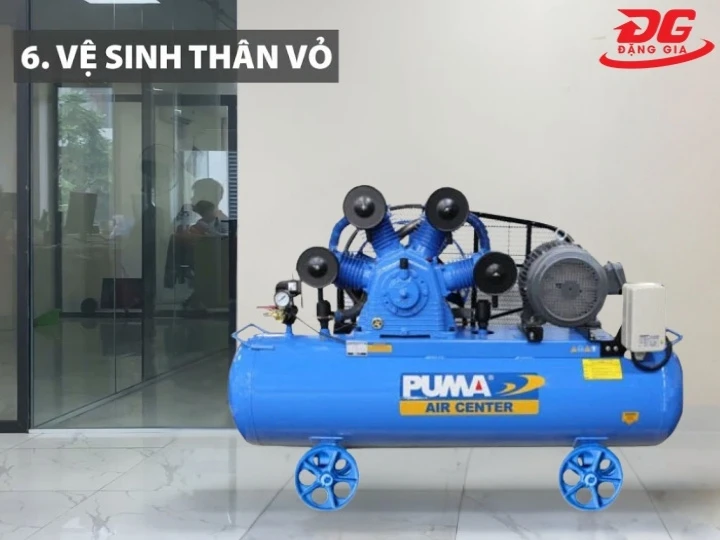 lưu ý vận hành máy nén khí Puma PK-300500