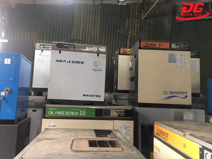 máy nén khí 100kW vận hành êm ru, không gây phiền toái