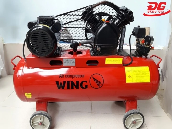 máy nén khí dây đai Wing TW-V-0.12/8-70L thiết kế đẹp