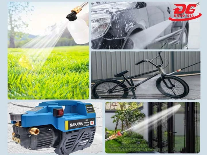 Máy Rửa Xe Nakawa 2000W NK-666 xịt rửa hiệu quả