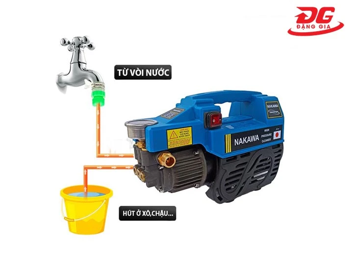 Máy Rửa Xe Nakawa 2000W NK-666 phản hồi tốt