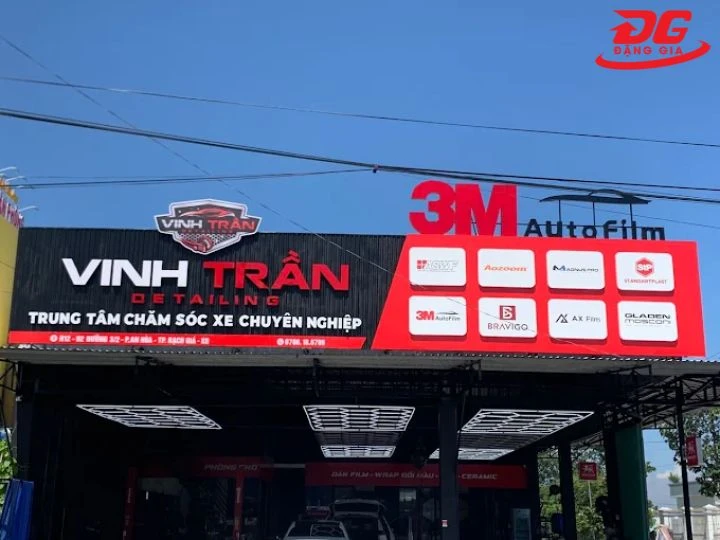 Tiệm rửa xe Kiên Giang Vinh Trần