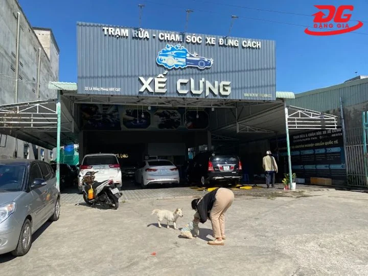 Tiệm rửa xe Kiên Giang Xế Cưng