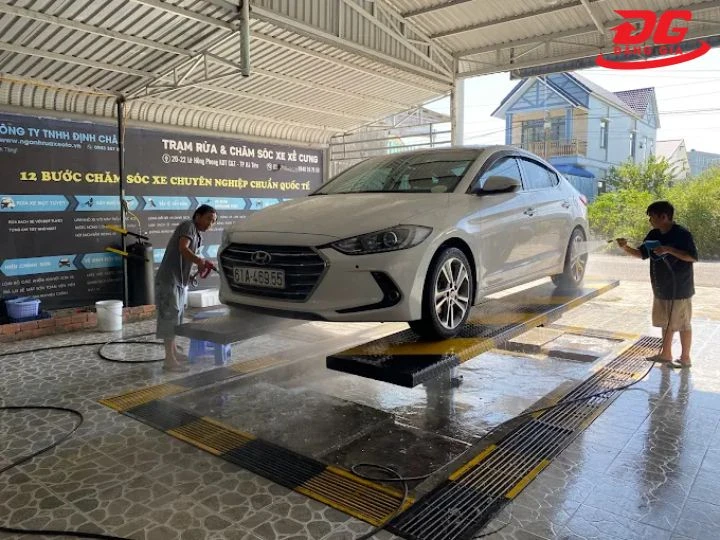 Tiệm rửa xe Kiên Giang Yến Khoa