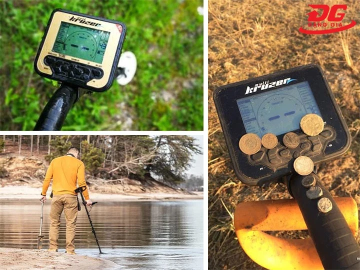 Ứng dụng máy dò vàng Gold Kruzer