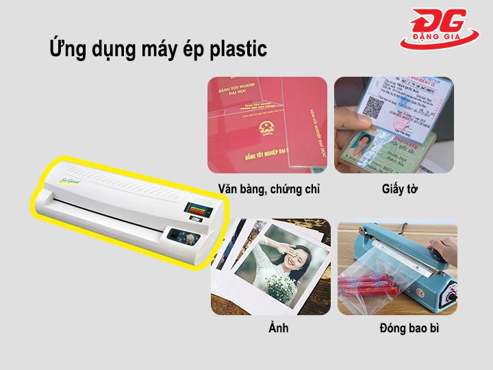 máy ép plastic ép nhiều loại tài liệu
