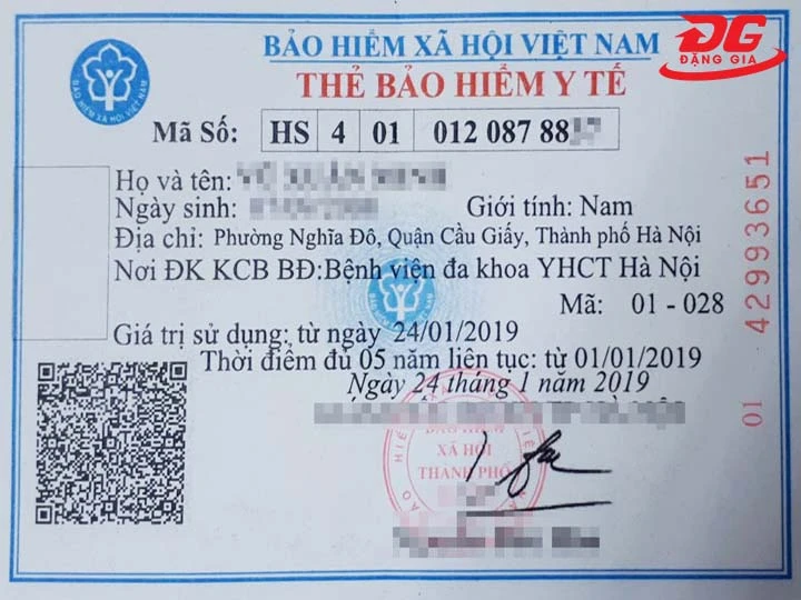 có thể ép plastic thẻ BHYT