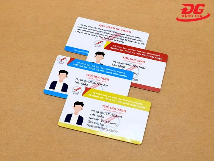 có thể ép plastic thẻ học sinh