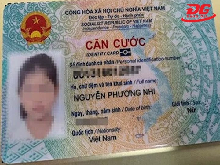 không ép plastic CCCD