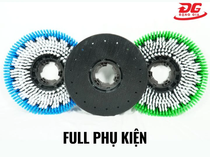 Máy chà sàn Kumisai KMS-002 có full phụ kiện