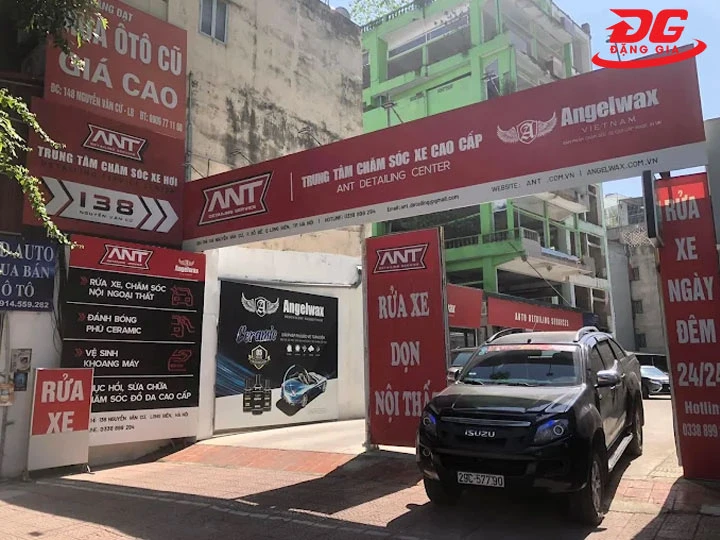 rửa xe long biên Chăm sóc xe cao cấp Ant