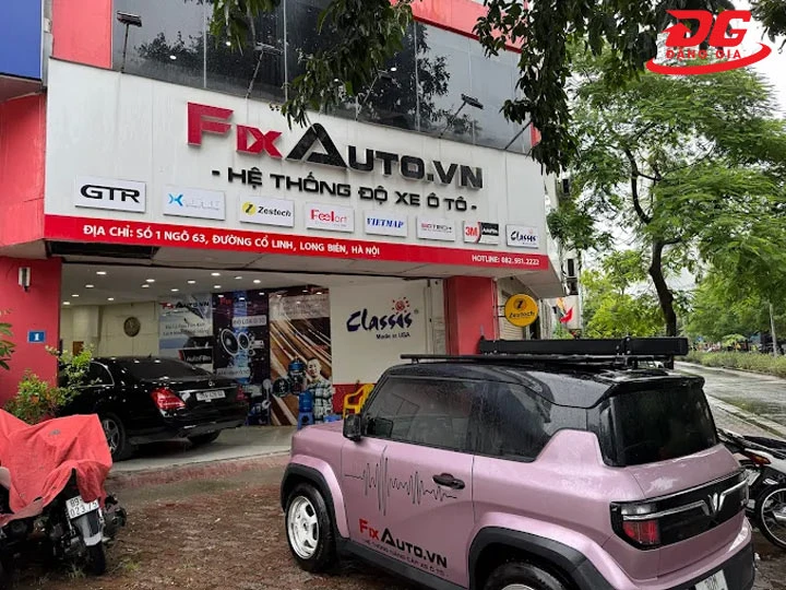 rửa xe long biên FixAuto