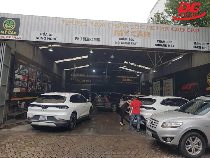 rửa xe long biên My car
