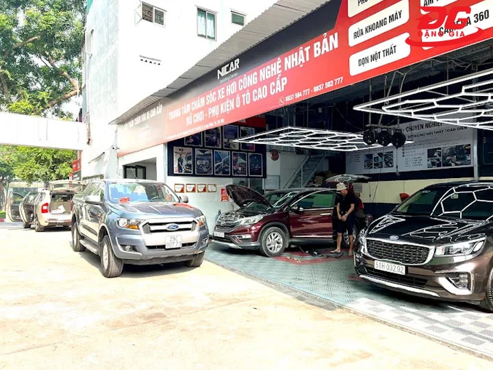 rửa xe long biên NICAR AUTO