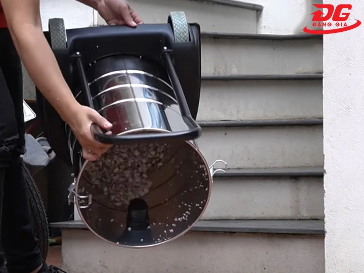 Thùng rác máy hút bụi công nghiệp 60 lít