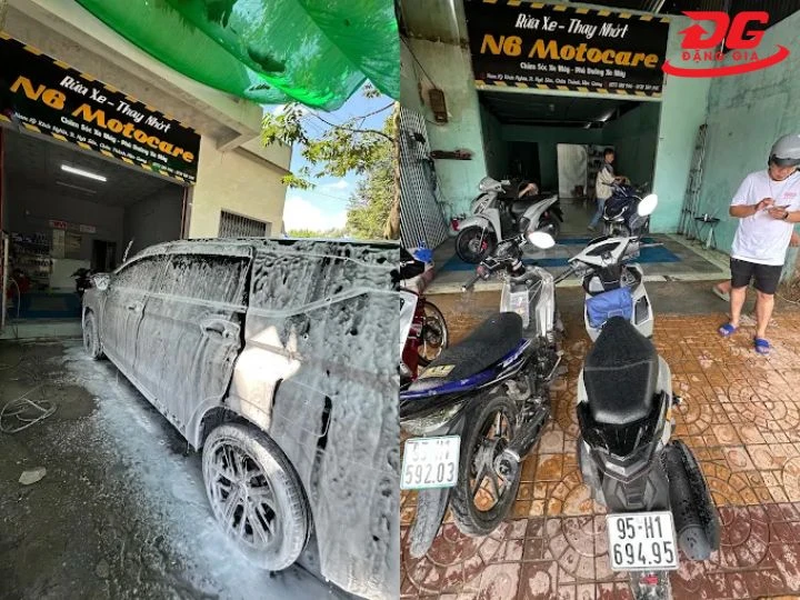 Tiệm rửa xe Hậu Giang Duy Wash&Oil