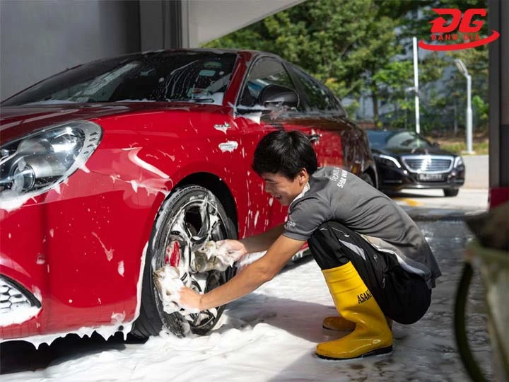 tiệm rửa xe tại Hà Tĩnh