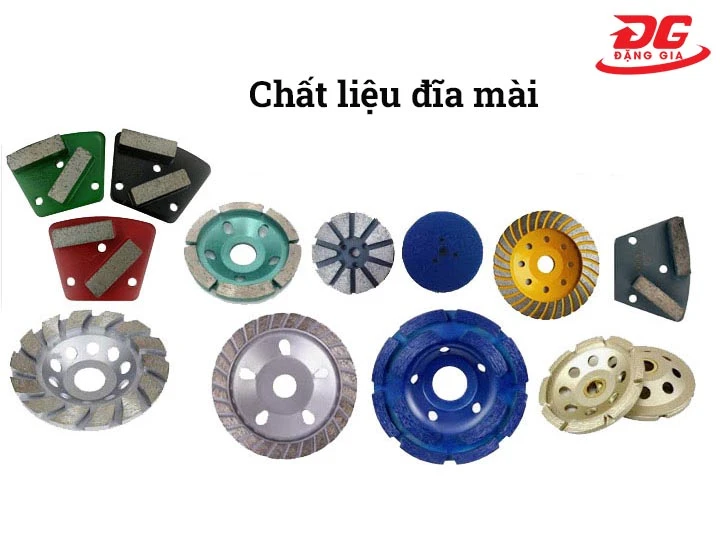 chất liệu đĩa mài