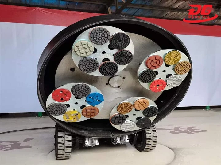 cơ chế hoạt động của Đĩa mài bê tông