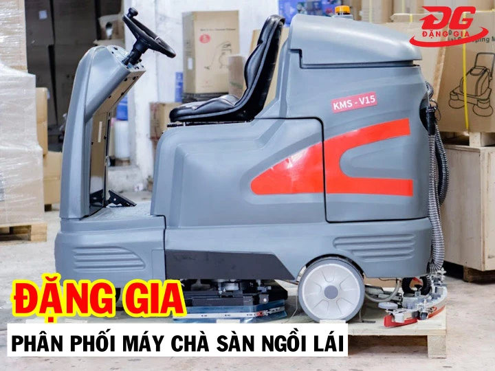 Đặng Gia phân phối máy chà sàn ngồi lái