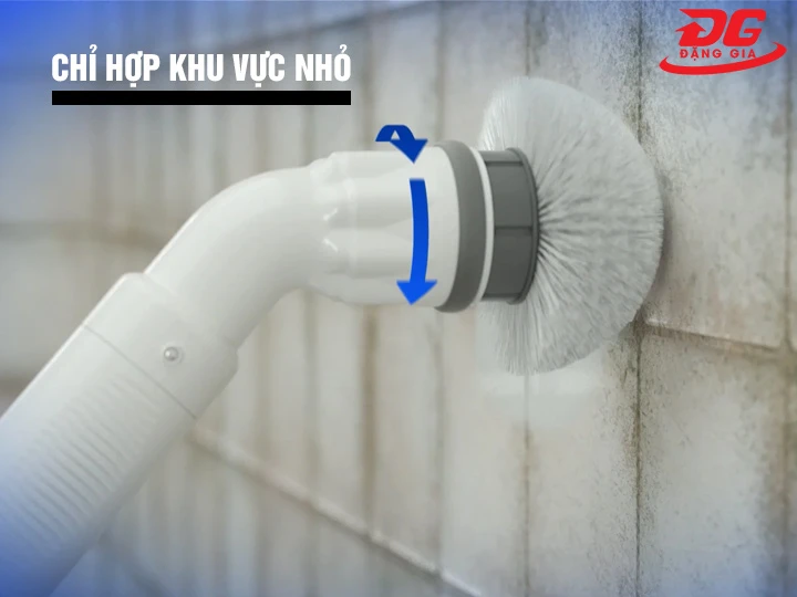 Máy chà sàn Clorox ScrubTastic chỉ phù hợp không gian nhỏ