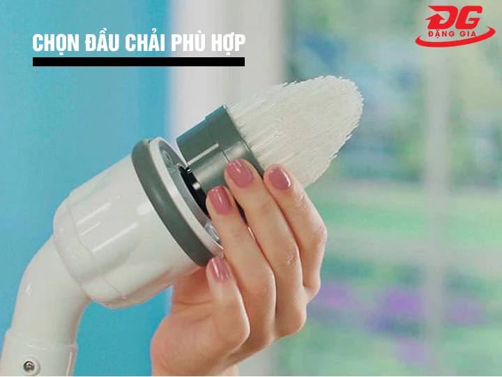 Chọn đầu chải phù hợp cho từng khu vực