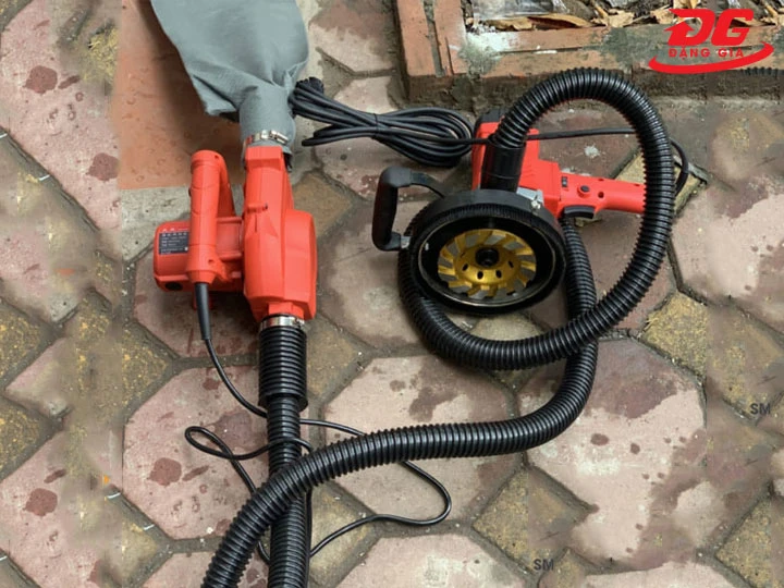 Máy mài bê tông cầm tay có hút bụi XM-150 nhỏ gọn