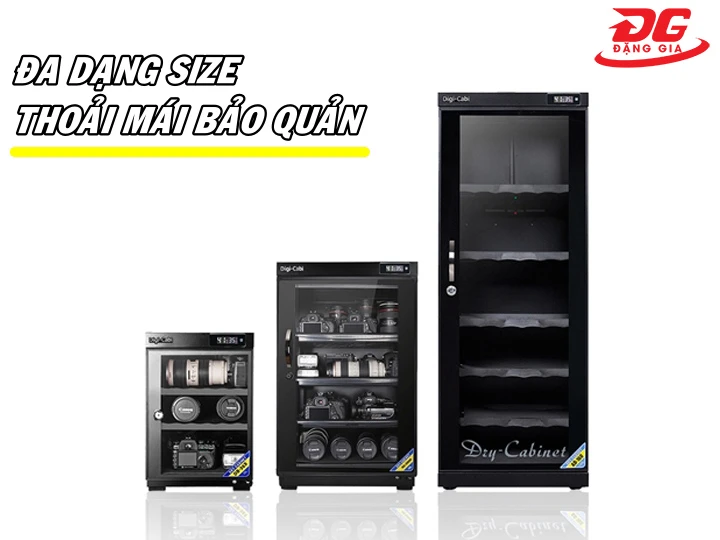 tủ chống ẩm Đồng Nai Đa dạng size