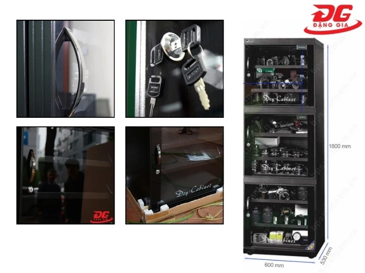 tủ chống ẩm FujiE AD500 (500 lít)