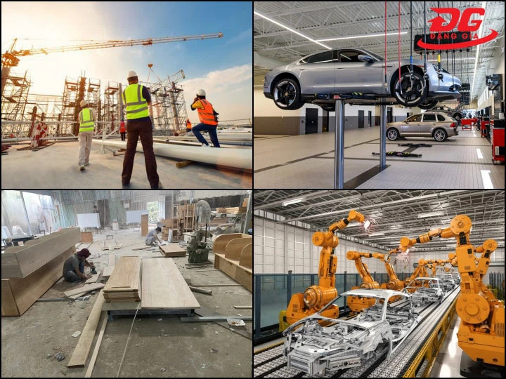 Ứng dụng phổ biến của máy bơm hơi Pegasus TM-W-2.0/12.5-500L