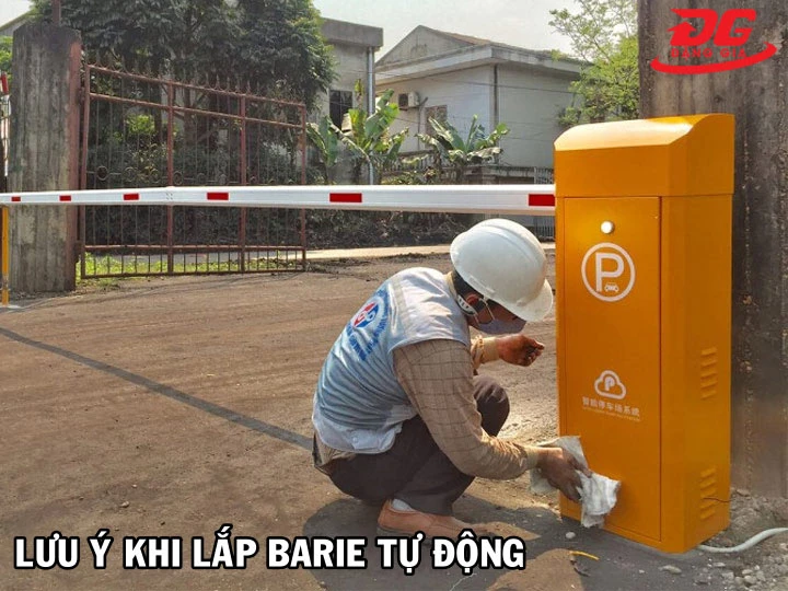 5 Lưu ý cần nhớ khi lắp đặt barie tự động