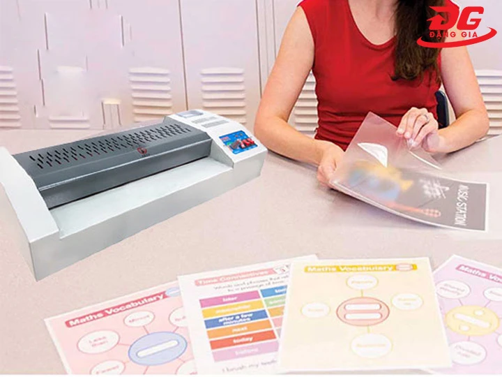 máy ép plastic Bosser EH-450 Cân mọi khổ giấy