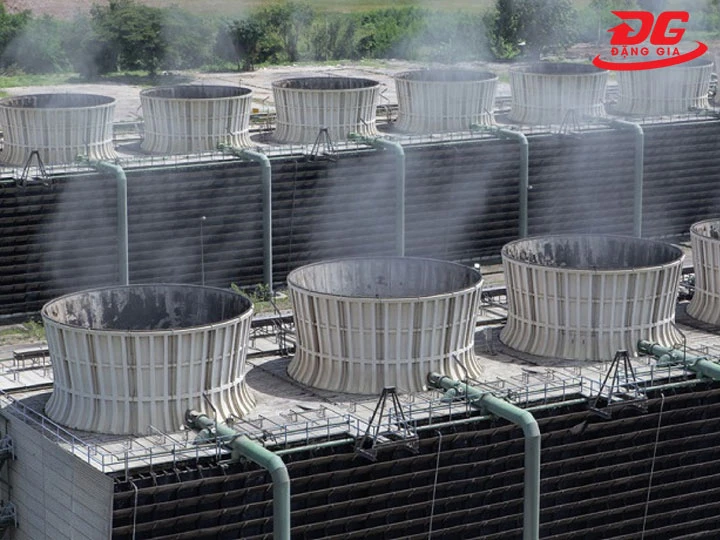 nhiệt độ nước tháp giải nhiệt tăng cao khiến tuổi thọ tụt dốc