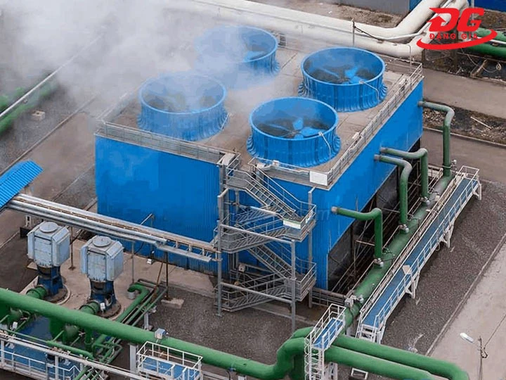 nhiệt độ nước tháp giải nhiệt tăng cao tăng nguy cơ mất an toàn